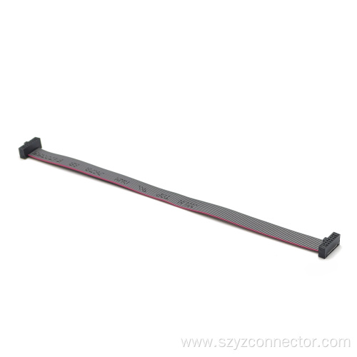 FC Flat Cable Connecting Wire:2H/1.27*1.27IDC-12P*2+UL2678#30-TS-7*0.10-12P